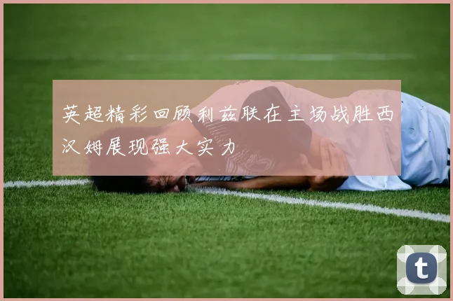 英超精彩回顾利兹联在主场战胜西汉姆展现强大实力